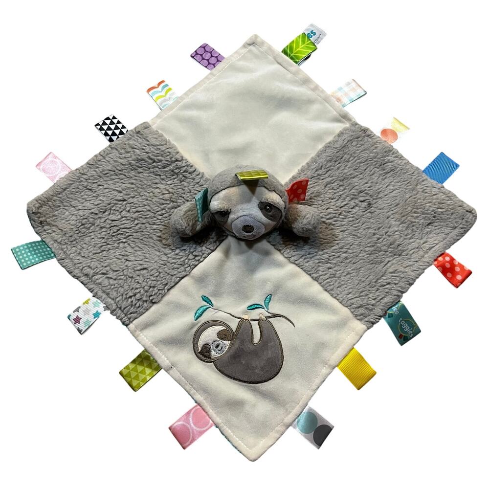Mary Meyer Taggies Soothing Sensory Security Blanket, Molasses‎ Sloth